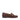 Women's Penny Loafers Leather Sole, brown leather-0