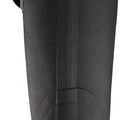 Men's Expandable Calf Rubber Boot Black Leather Boots-3