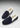 Slippers, sheepskin, navy blue suede-1