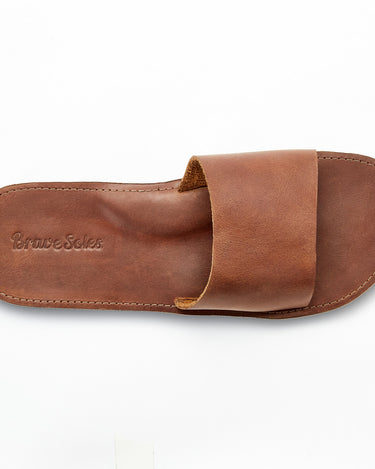 The Antonio Men's Leather Slide Sandal-4