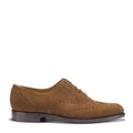 Brown Suede Brogues, Welted Leather Sole-0