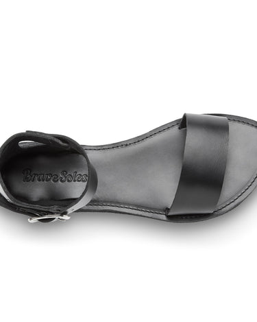 The Camila Leather Flatform Sandal-3