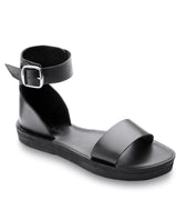 The Camila Leather Flatform Sandal-0