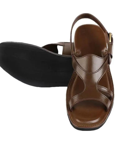 Corgan Mens Cowhide Genuine Eco Leather Sandals-1