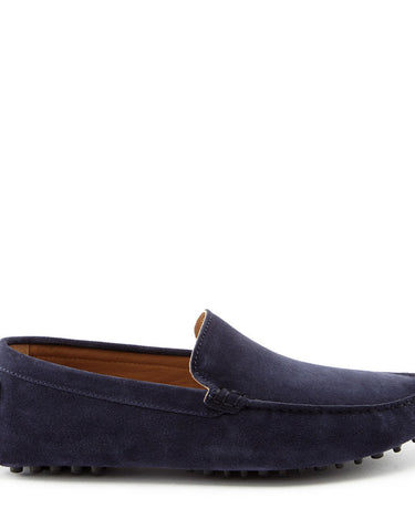 Driving Loafers, navy blue suede-0