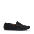 Penny Driving Loafers, black suede-0