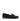 Women's Penny Loafers Leather Sole, black suede-0