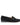 Women's Penny Loafers Leather Sole, black suede-0