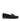 Women's Penny Loafers Leather Sole, black suede-0