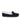 Women's slippers, sheepskin, navy blue suede-0
