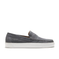 Slip-on Sneaker Loafers, slate grey suede-0