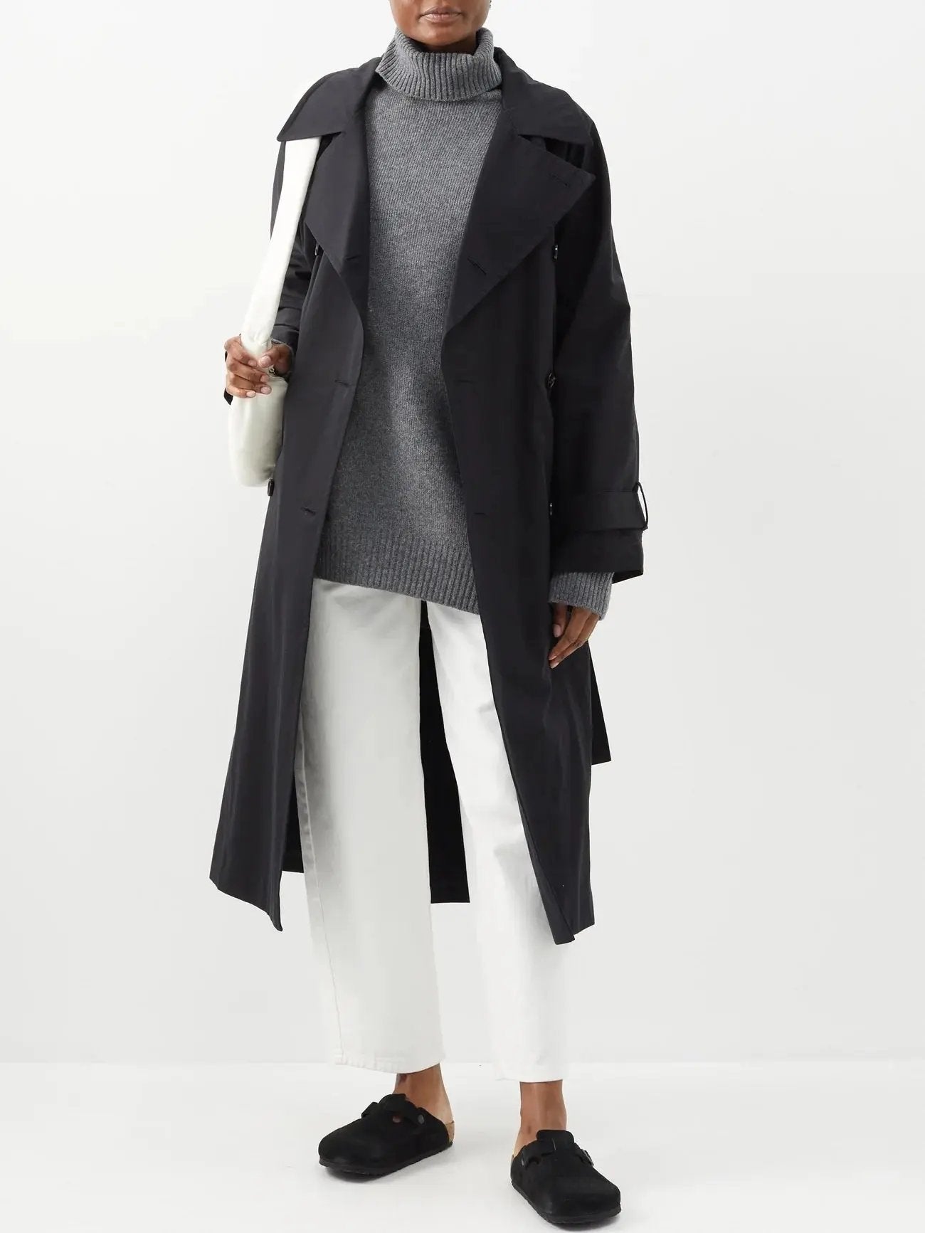 Birkenstock Boston - Unisex - Black Soft Footbed Suede Leather Birkenstock