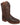 Men's 11" Western Sqaure Toe Brown Leather Boots-1