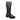 Men's 16" Black Engineer Biker Leather Boots-0
