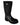 Men's 16" Cement Rubber Boot Steel Toe Black Leather Boots-1