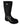 Men's 16" Cement Rubber Boot Steel Toe Black Leather Boots-0