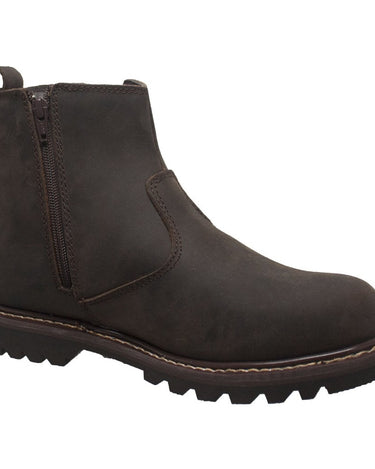 Men's 6" Australian Boot Brown Leather Boots-1