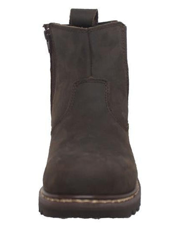 Men's 6" Australian Boot Brown Leather Boots-4