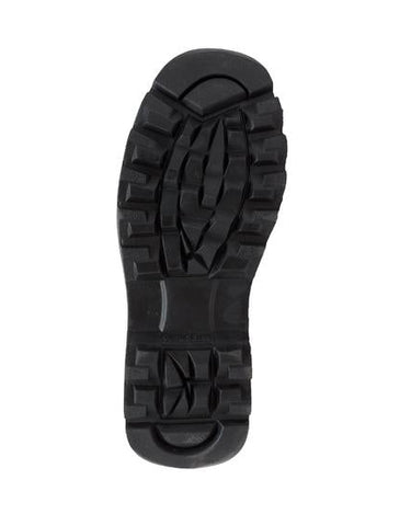 Men's 6" Black Steel Toe Hiker Leather Boots-3