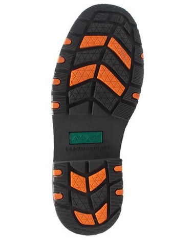 Men's 6" Comfort Work Boot Dark Brown Leather Boots-3