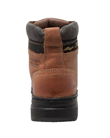 Men's 6" Hiker Brown Leather Boots-1