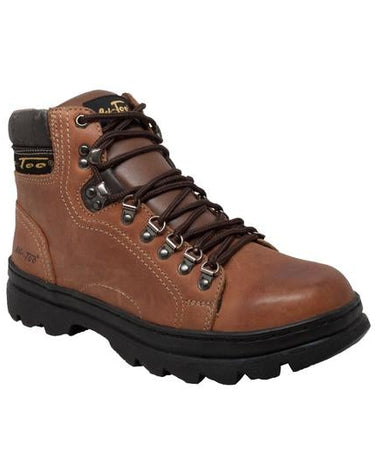 Men's 6" Hiker Brown Leather Boots-3