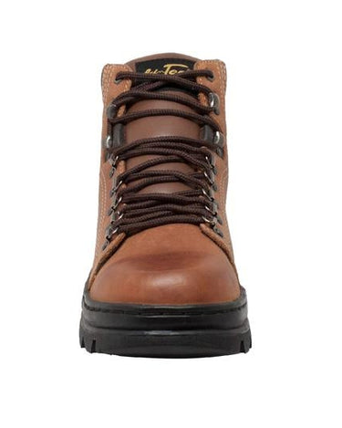 Men's 6" Hiker Brown Leather Boots-4