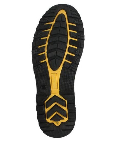 Men's 7" Steel Toe Work Boot Light Brown Leather Boots-3