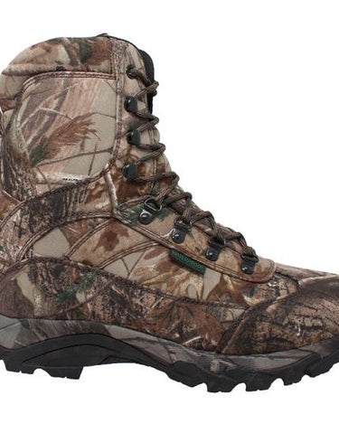 Men's 800G 10" Real Tree Tan Camo Waterproof Hunting Leather Boots-4