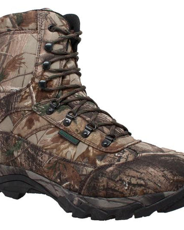 Men's 800G 10" Real Tree Tan Camo Waterproof Hunting Leather Boots-0