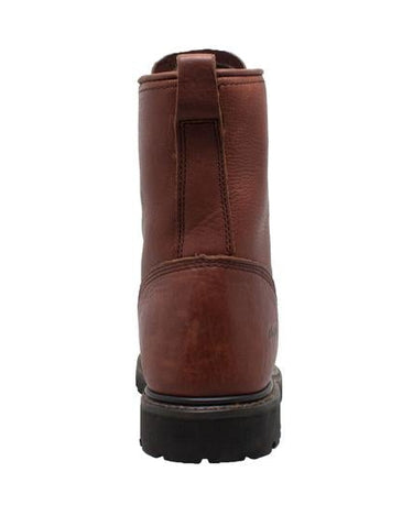 Men's 9" Chestnut Packer Leather Boots-2