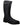 Men's Expandable Calf Rubber Boot Black Leather Boots-0