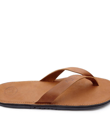 The Novio Men's Leather Flip Flop-3