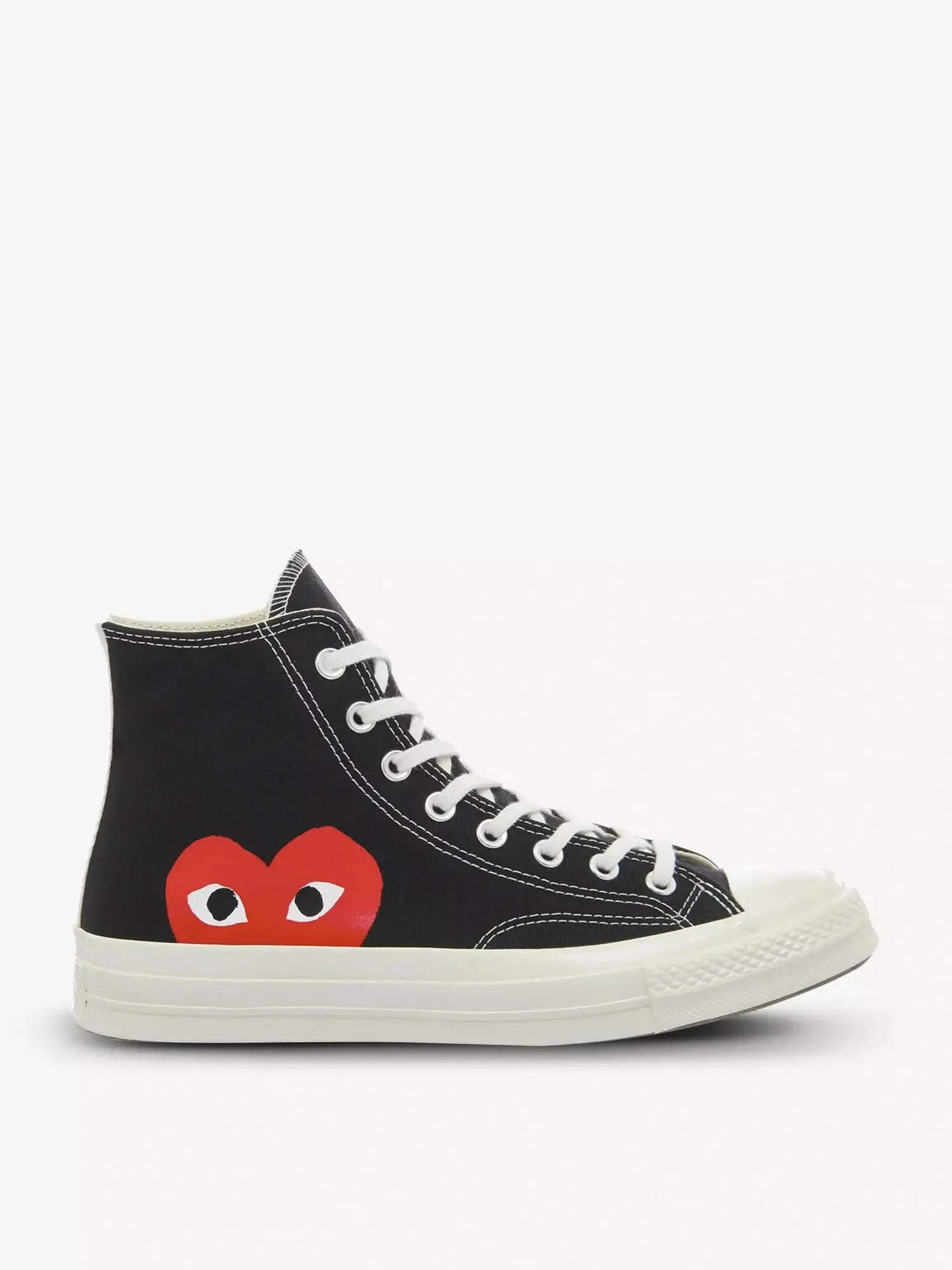Multi Heart Chuck 70 High Top Converse X Comme des Garçons - Unisex - Black Converse
