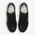 Panelled Leather Low-Top Trainers MAISON MARGIELA - Men's - Black MAISON MARGIELA