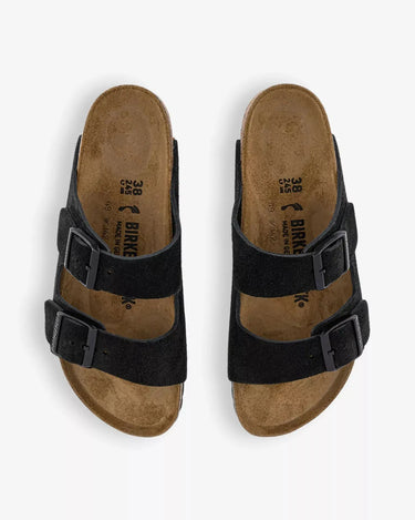 Arizona Birkenstock - Unisex - Black Suede Birkenstock