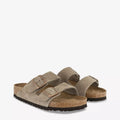 Arizona Birkenstock - Unisex - Taupe Suede Birkenstock