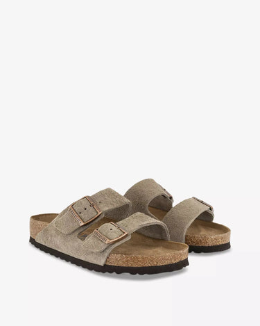 Arizona Birkenstock - Unisex - Taupe Suede Birkenstock