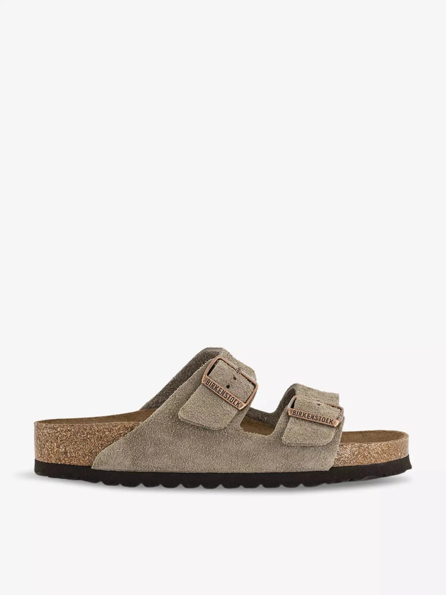 Arizona Birkenstock - Unisex - Taupe Suede Birkenstock