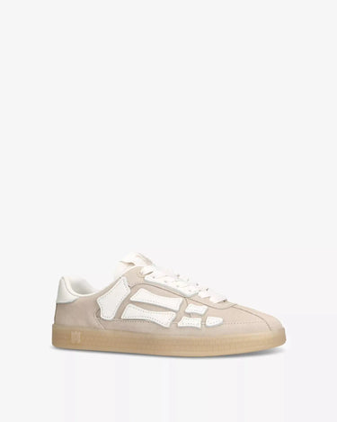 AMIRI Pacific Bones logo-embossed suede low-top trainers Amiri