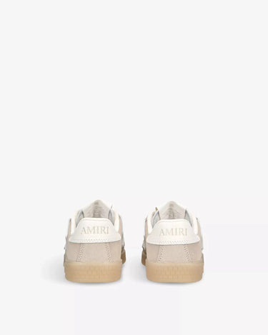 AMIRI Pacific Bones logo-embossed suede low-top trainers Amiri