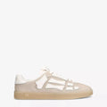 AMIRI Pacific Bones logo-embossed suede low-top trainers Amiri