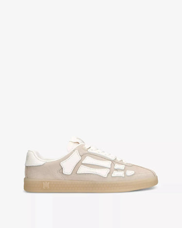 AMIRI Pacific Bones logo-embossed suede low-top trainers Amiri