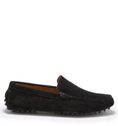 Driving Loafers, black suede-0