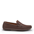 Penny Driving Loafers, brown leather-0