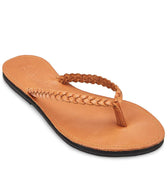 The Trenza Leather Flip Flop-0
