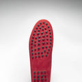 Women's Penny Driving Loafers, red suede-4