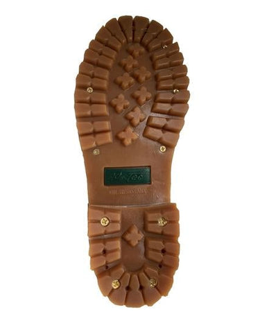 Women 6" Logger, Black Leather Boots-1