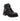 Women's 6" Black Lace Zipper Boot Leather Boots-1