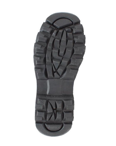 Women's 6" Steel Toe Work Boot Brown Leather Boots-4